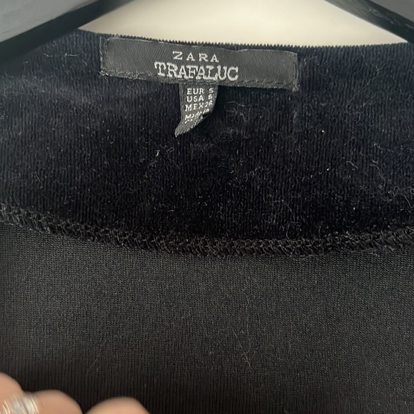 Zara velour, studded blazer - Picture 4 of 5